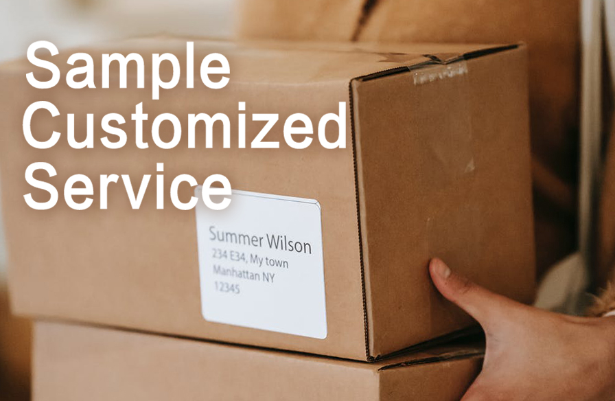 Provide you with free sample and other customized services such as carton & label design.